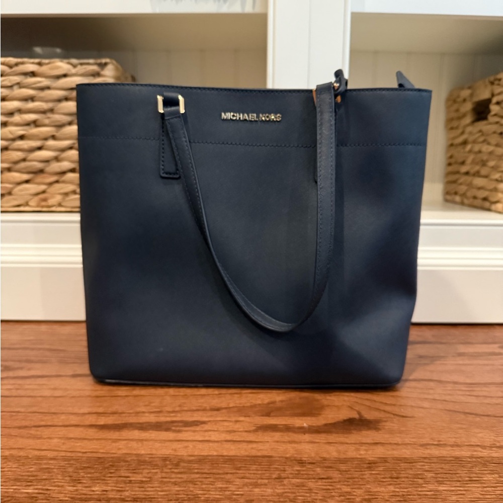 Michael Kors Dark Blue Tote Bag